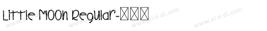 Little Moon Regular字体转换